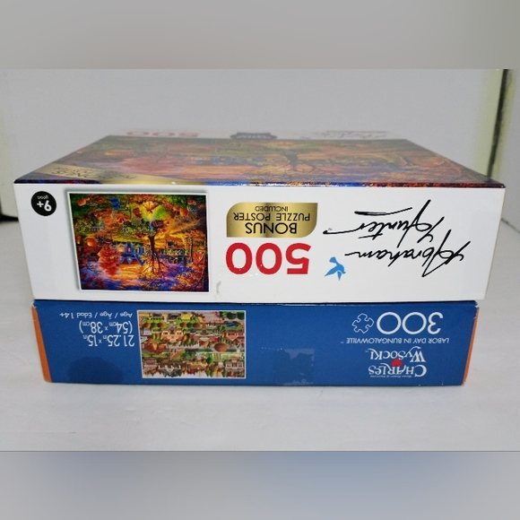 500 and 300 Piece Puzzle (Set Of 2) - Picture 3 of 16